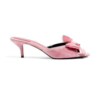 Valentino Heeled Mules, female, Pink, Size: 7 1/2 US Slide VG Marie A