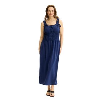 In Front Jurken - Dames - Casual kleedjes - Blauw - M - Kleedjes