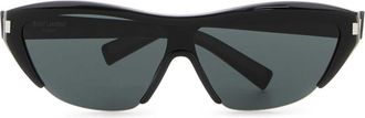 Saint Laurent Womens Sl Black Acetate Cat-Eye Sunglasses
