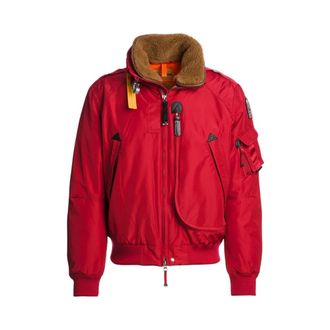 Parajumpers Fire S. Hooded Bomber - - Jackets - Uomo - Rosso - L