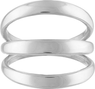 BEN ONI Stacked Lines Ring in Silver at Nordstrom, Size 9