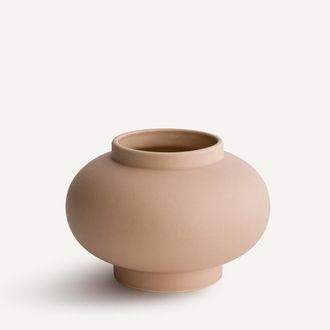 AM.PM Ronde vaas van mat keramiek, LECCIA