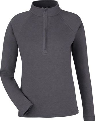 Devon & Jones Womens New Classics Charleston Quarter-Zip Pullover
