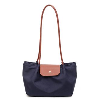 Generic Cymwer Oxford Cloth Shoulder Bag Versatile Handbag for Women Work Shopping (Dark Blue)