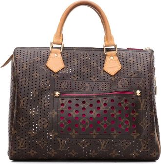 Louis Vuitton 2005-2006 Speedy 30 tote bag - women - Calf Leather - One Size - Brown