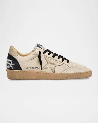 Golden Goose Men & apos;s Ball Star Leather Low-Top Sneakers