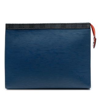Louis Vuitton Pre-owned Womens Epi Pochette Voyage Mm - Dark Blue Leather - One Size