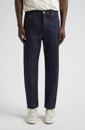 Golden Goose Journey Happy Tapered Leg Jeans in Dark Blue at Nordstrom, Size 30