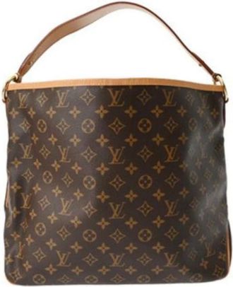 Louis Vuitton Pre-owned Handbags, female, Brown, Size: ONE SIZE Pre-owned Canvas shoulder-bags