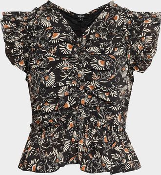 Rails Cali Gathered Blouse