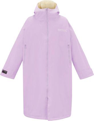 Regatta Unisex Adult Waterproof Fleece Lined Changing Robe (Pansy) - Pink - Size Small/Medium