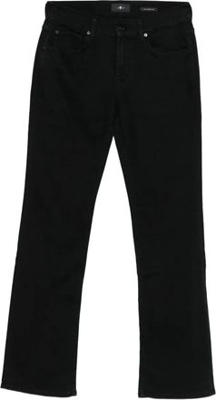 7 For All Mankind Jeans svasati - BLACK