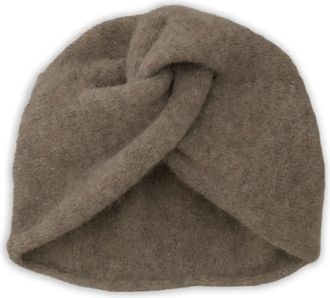 Lauren Manoogian Berretto con nodo - Grigio