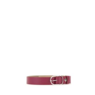 Gianni Chiarini Belts, female, Pink, Size: ONE SIZE 3.5 cm Leather Belt