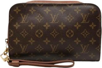 Louis Vuitton Pre-owned Clutches, female, Brown, Size: ONE SIZE Pre-owned The Orsay