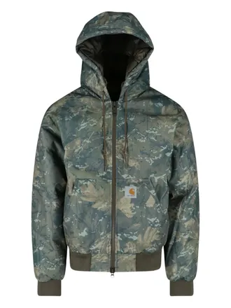 Carhartt Work in Progress OG Active Cold camouflage-pattern jacket - Green