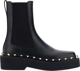 Valentino Garavani Boots & Ankle Boots - Platform Plain Toe Round Boots - colorful - Boots & Ankle Boots for ladies
