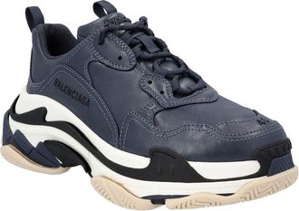 Balenciaga Mens Polyurethane Triple S, Never Worn (Authentic Pre-Loved)