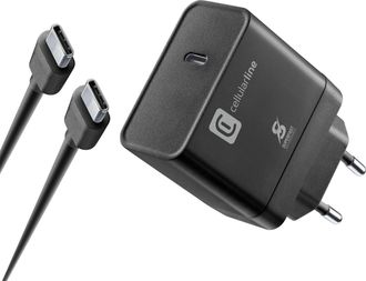 Cellularline Cellularline Super Fast Charger Usb C 45 W Negro Cargador Red
