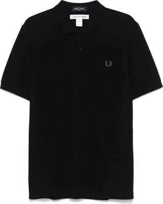 Comme Des Gar&ccedil;ons Gebreid T-shirt - Heren - Polos - Zwart - M - Katoen - Tops