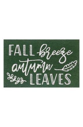 R16 Home Fall Breeze Doormat in Green/Multi at Nordstrom Rack, Size 24X36