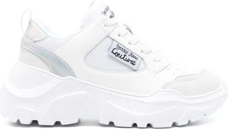 Versace Jeans Couture Sneakers con applicazione logo - Bianco