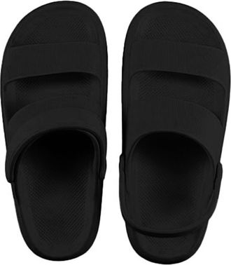 Generic Womens Flip Flops with Strap Back for Men and Women Bathing Shoes Casual Cloud Shoes Flat Super Soft Summer Shoes Wide Feet Bath Mules Beach Shower fo