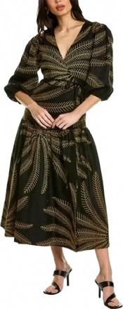 Alexis Blisse Midi Dress In Safari Breeze