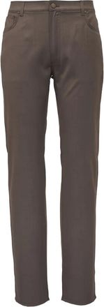 Maurizio Baldassari Pantaloni dritti in lana - Marrone