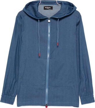 Kiton Kapuzenpullover mit Rei&szlig;verschluss