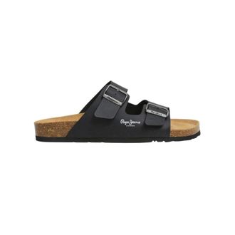 Pepe Jeans London Sliders, male, Black, Size: 10 US Sliders