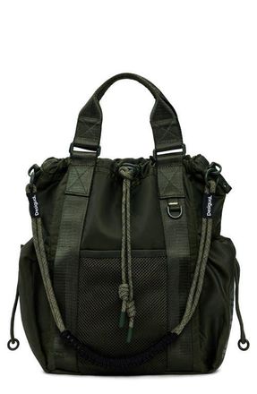 Desigual Medium Voyager Nylon Backpack in Khaki at Nordstrom