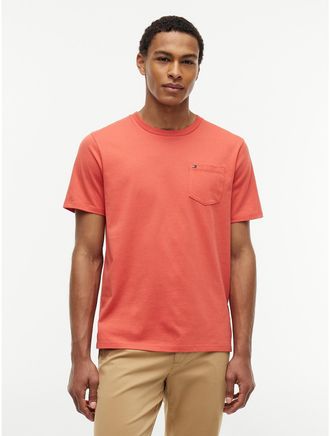 Tommy Hilfiger Mens Everyday Pocket T-Shirt - Red - XXXL