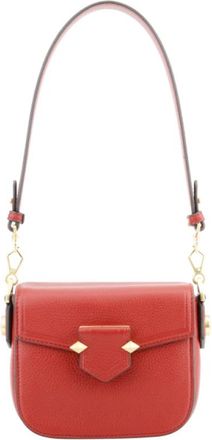 Pourchet Le Petit trotteur - Dames - Schoudertassen - Rood - ONE Size - Leer - Tassen