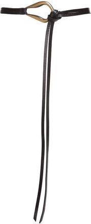 ADA Nile Skinny Leather Belt in Black at Nordstrom