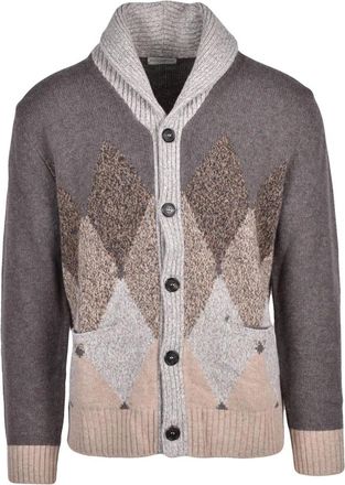 Ballantyne Truien & Vesten, Heren, Veelkleurig, 2Xl, Wol, Cardigan met knopen