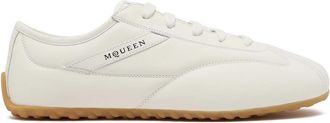Alexander McQueen Witte Leren Lage Sneakers - Heren - Sneakers - Wit - 40 EU - Leer - Schoenen