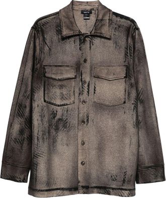 Avant Toi Wool And Cashmere Blend Shirt