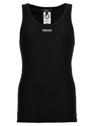 Versace Logo Stickerei Tanktop