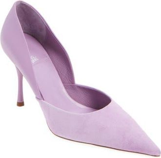 Jeffrey Campbell Volturi Pump in Lilac Suede Combo at Nordstrom, Size 6.5