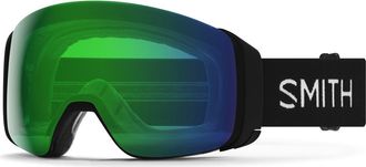 Smith 4D MAG 184mm Snow Goggles in Black/chromapop Everyday Green at Nordstrom