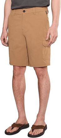O'Neill TRVLR Cargo Hybrid 20 Shorts Mens Shorts Dark Khaki : 33 10, Elastane/Nylon/Polyamide