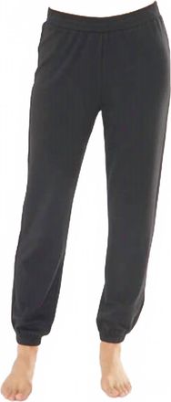 Wheat Alexandria Sweatpants In Black