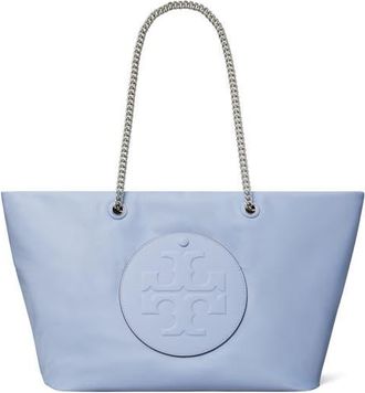 Tory Burch Ella Chain Zip Tote in Blue Dawn at Nordstrom
