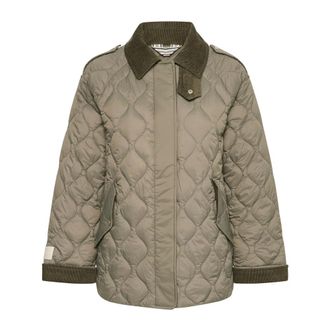 Part Two Winter Jackets, female, Green, Size: XL Quilted Jacket Smokey Olive