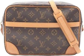 Louis Vuitton Pre-owned Cross Body Bags, female, Brown, Size: ONE SIZE Pre-owned Trocadero 27 Shoulder Bag