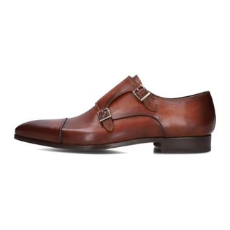 Magnanni Formele Zakelijke Schoenen - Heren - Nette schoenen - Bruin - 46 EU - Leer - Schoenen