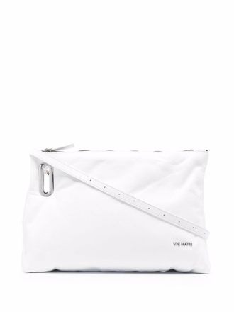 Vic Mati&eacute; Clutch in pelle Katrin - Bianco