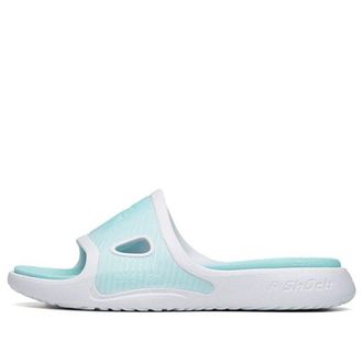 Anta Basketball Slides White Ice Blue 112221802-4