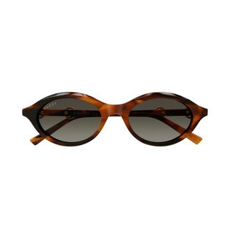Gucci Zonnebril - Dames - Accessoires - Bruin - Maat: 51 MM